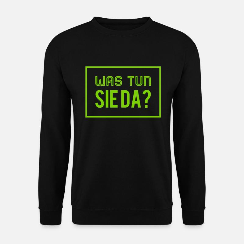 ich habe sie ertappt - Unisex Pullover - Schwarz