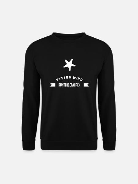 ich bin optimistisch - Unisex Pullover - Schwarz
