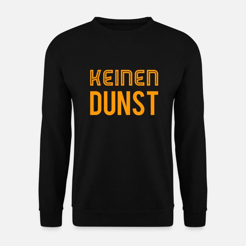 ich bin planlos - Unisex Pullover - Schwarz