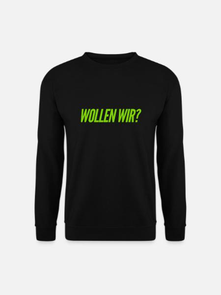 hast du Bock? - Unisex Pullover - Schwarz