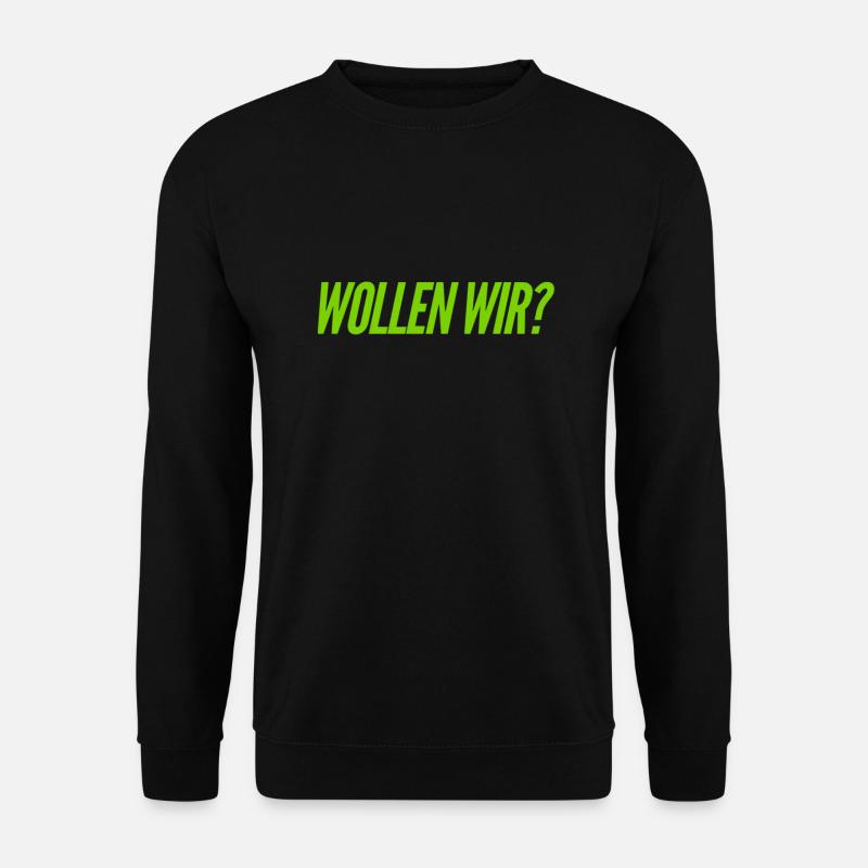 hast du Bock? - Unisex Pullover - Schwarz