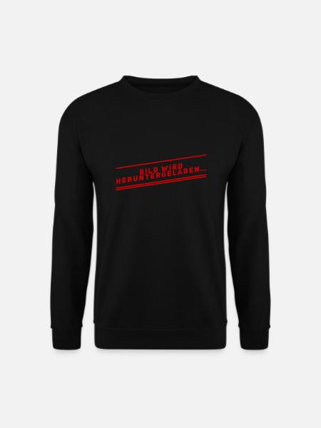 wird heruntergeladen - Unisex Pullover - Schwarz