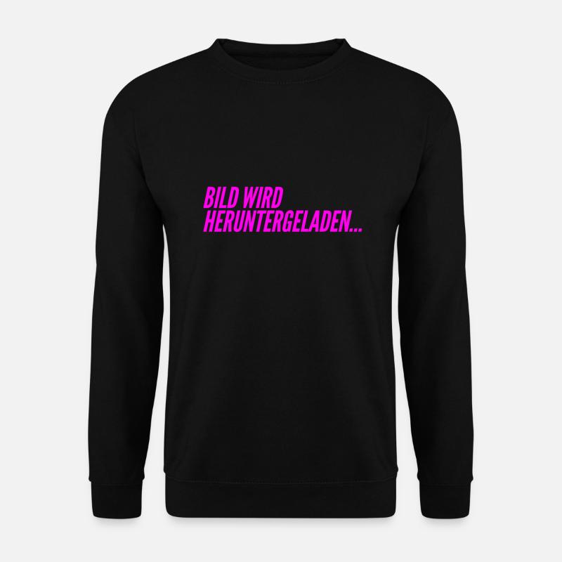 wird geladen - Unisex Pullover - Schwarz