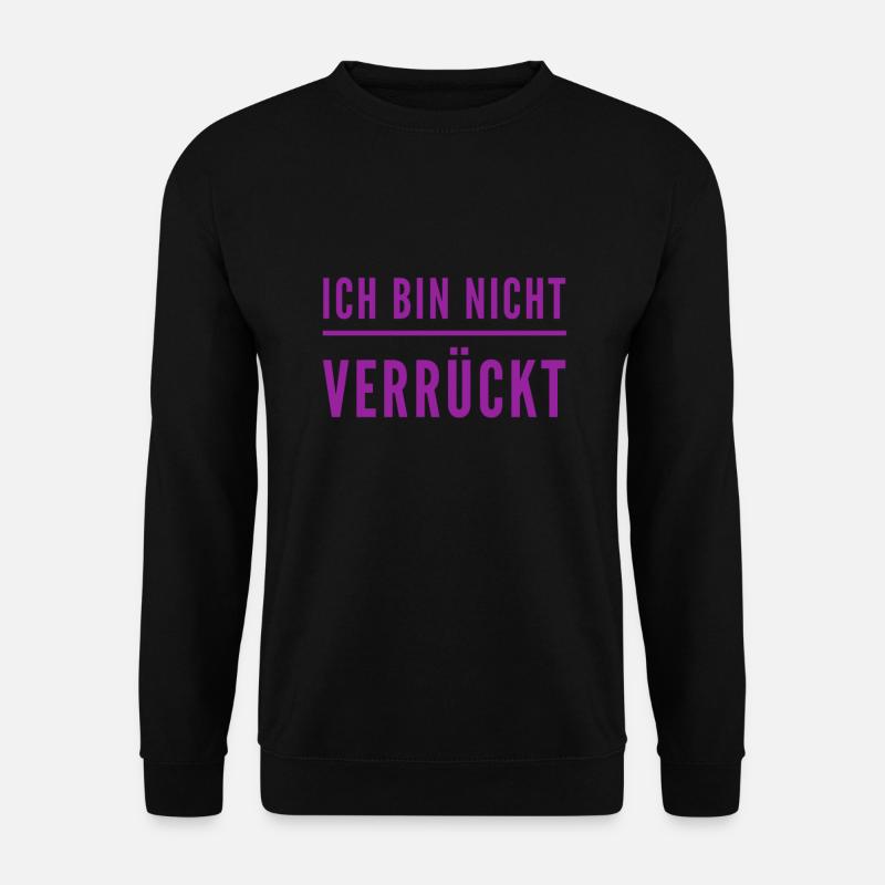 total normal - Unisex Pullover - Schwarz