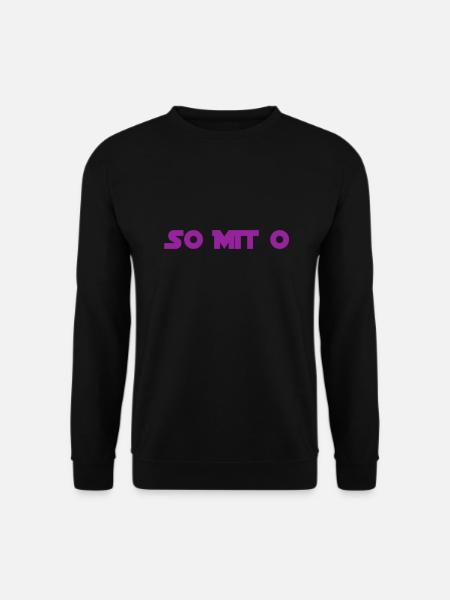 so wird das geschrieben - Unisex Pullover - Schwarz