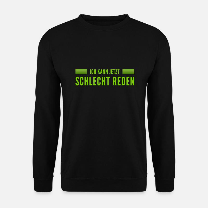 das ist ein schlechter Zeitpunkt - Unisex Pullover - Schwarz
