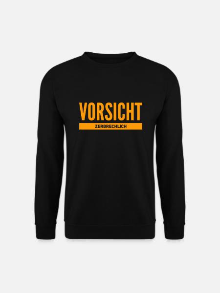 ich bin ziemlich zerbrechlich - Unisex Pullover - Schwarz