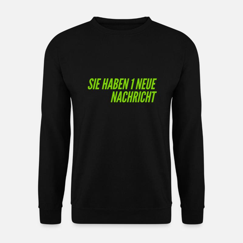 Posteingang - Unisex Pullover - Schwarz