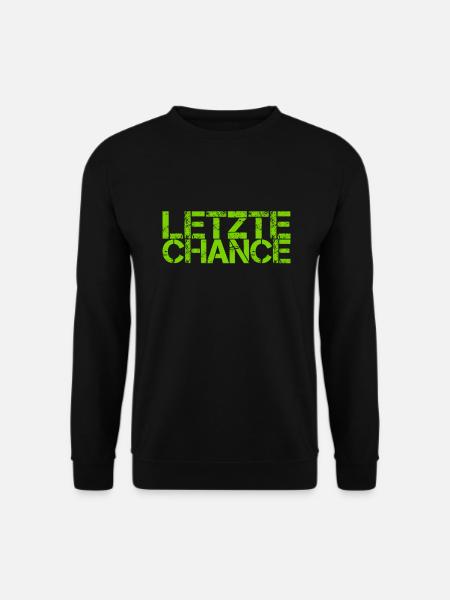 letzte Chance - Unisex Pullover - Schwarz