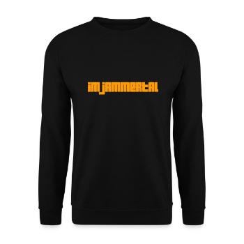 im tiefsten Jammertal - Unisex Pullover - Schwarz - Vorne - Alina (178cm) & Michal (187cm)