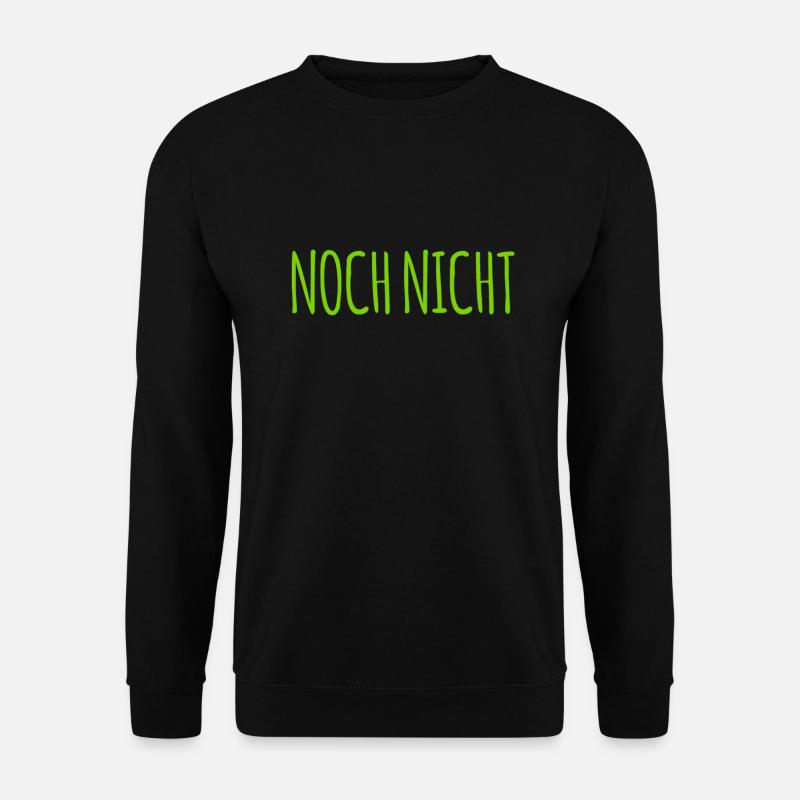 falscher Zeitpunkt - Unisex Pullover - Schwarz