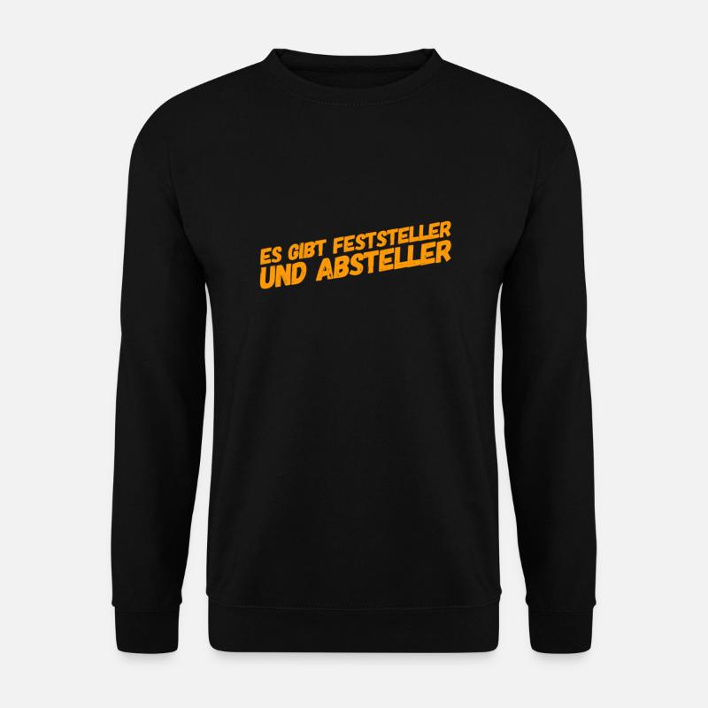 ich bin ein Macher - Unisex Pullover - Schwarz