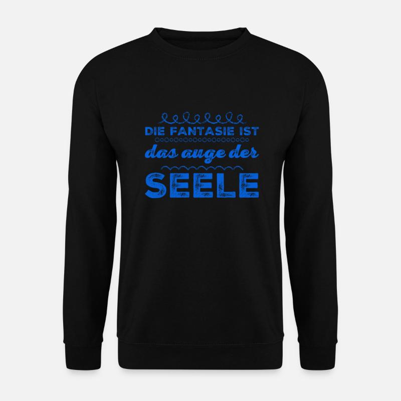 Fantasie geht immer - Unisex Pullover - Schwarz