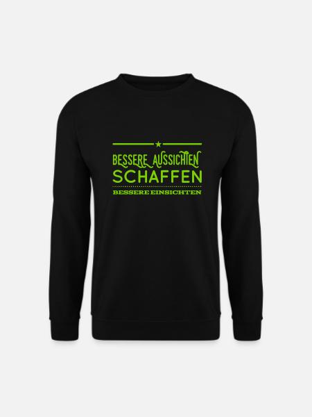 entdecke die Welt - Unisex Pullover - Schwarz
