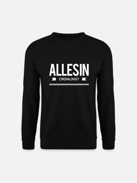 alles in Butter? - Unisex Pullover - Schwarz