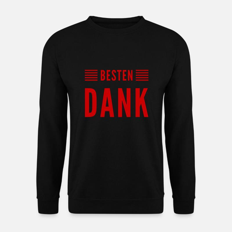 vielen Dank - Unisex Pullover - Schwarz