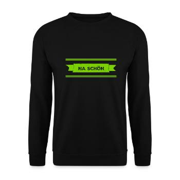 nicht so toll - Unisex Pullover - Schwarz - Vorne - Alina (178cm) & Michal (187cm)