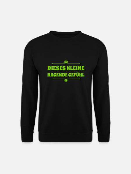 komisches Gefühl - Unisex Pullover - Schwarz