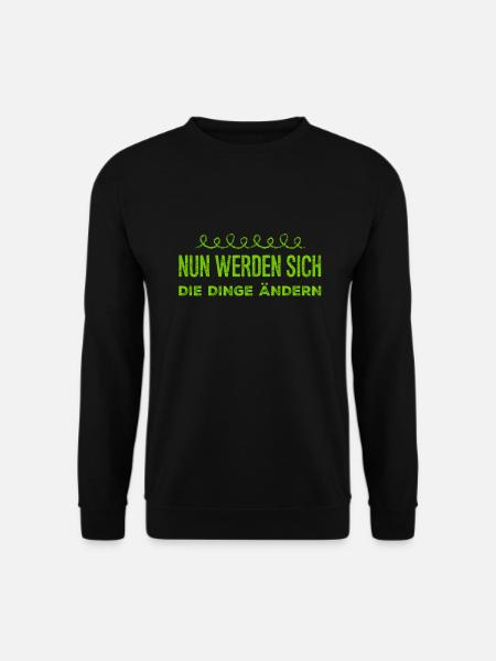 es geht voran - Unisex Pullover - Schwarz