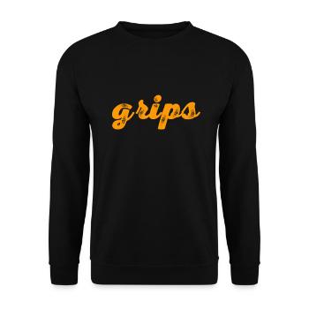 ich bin klug - Unisex Pullover - Schwarz - Vorne - Alina (178cm) & Michal (187cm)