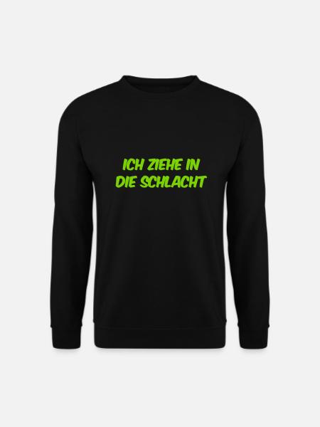 ich bin Kampfbereit - Unisex Pullover - Schwarz