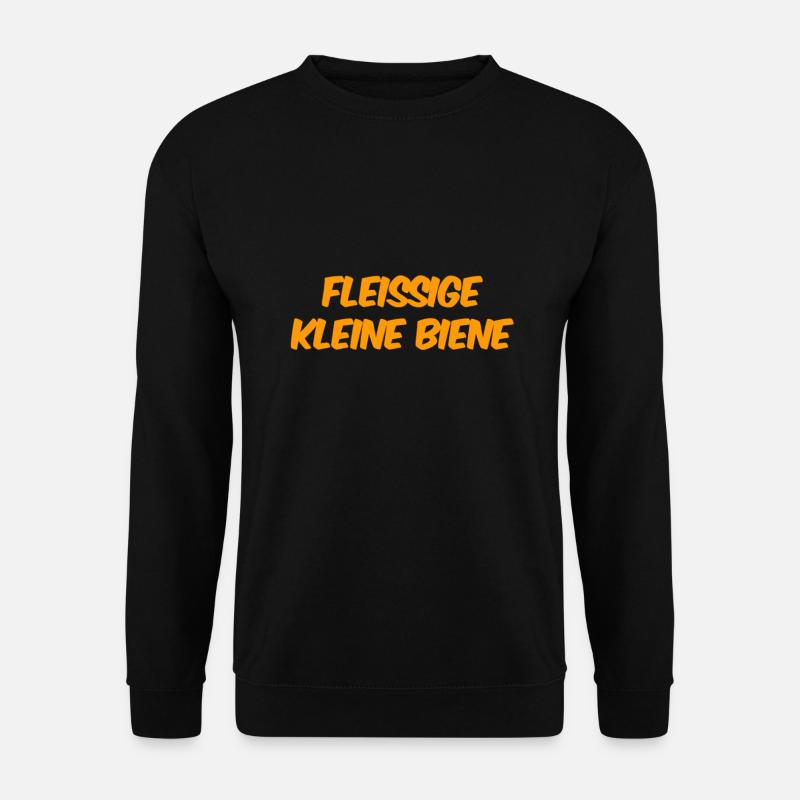 ich bin so emsig - Unisex Pullover - Schwarz