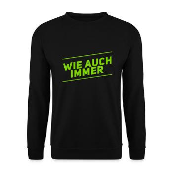 na und - Unisex Pullover - Schwarz - Vorne - Alina (178cm) & Michal (187cm)