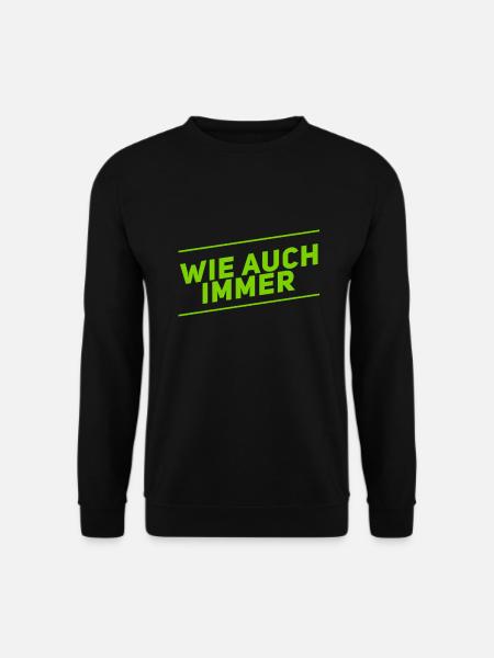na und - Unisex Pullover - Schwarz