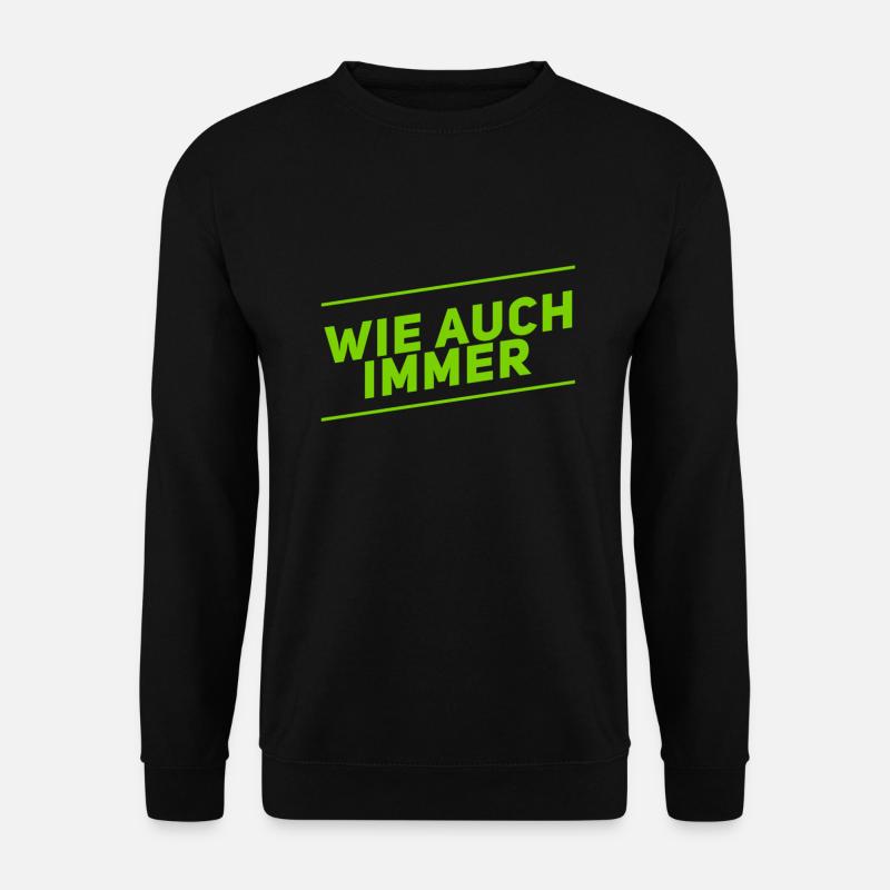 na und - Unisex Pullover - Schwarz