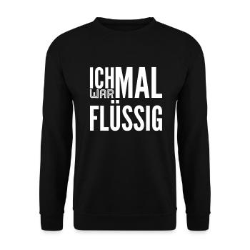 kein Geld - Unisex Pullover - Schwarz - Vorne - Alina (178cm) & Michal (187cm)