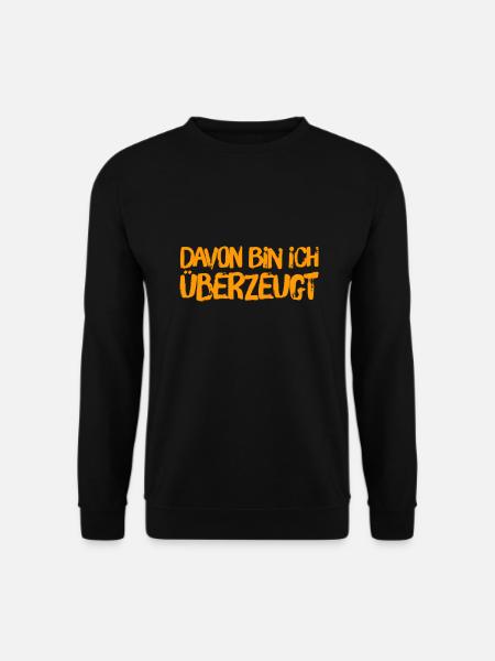 ich bin mir sicher - Unisex Pullover - Schwarz