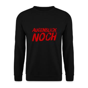 nur die Ruhe - Unisex Pullover - Schwarz - Vorne - Alina (178cm) & Michal (187cm)