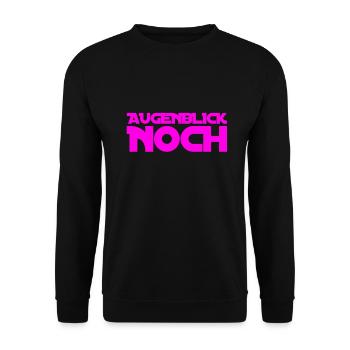 Verspätung - Unisex Pullover - Schwarz - Vorne - Alina (178cm) & Michal (187cm)