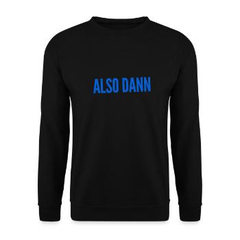 auf gehts - Unisex Pullover - Schwarz - Vorne - Alina (178cm) & Michal (187cm)