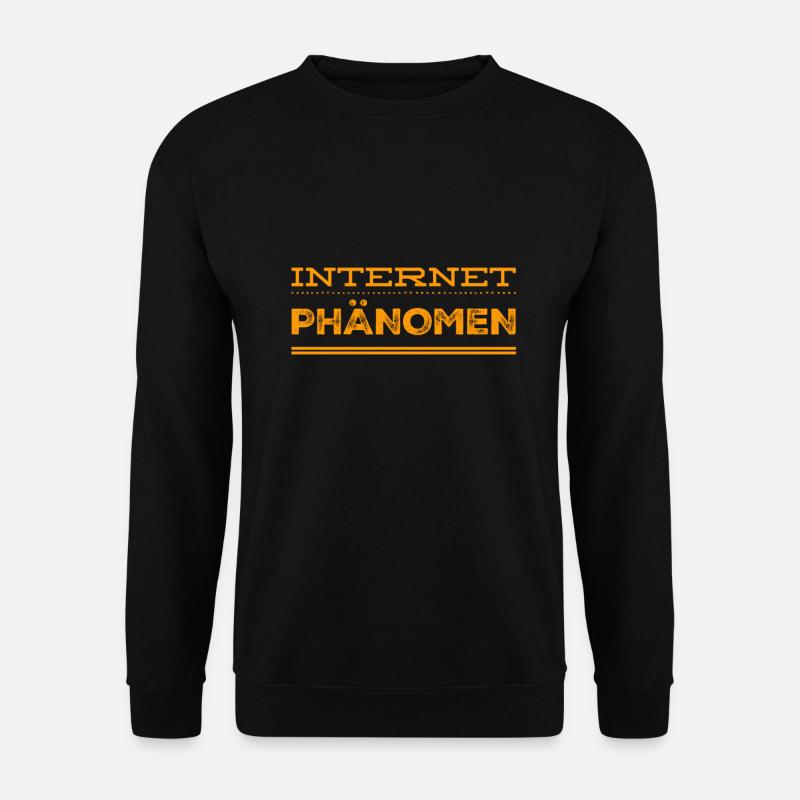 im Internet bekannt - Unisex Pullover - Schwarz