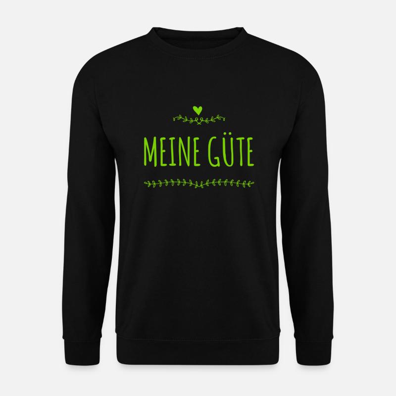 ach du liebe Güte - Unisex Pullover - Schwarz