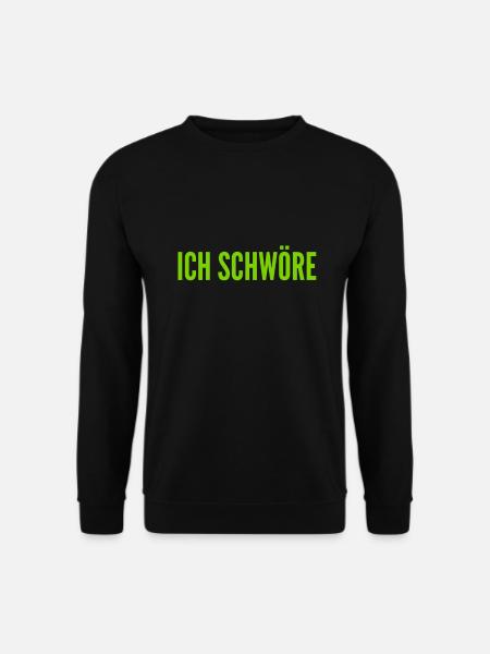 schwören - Unisex Pullover - Schwarz
