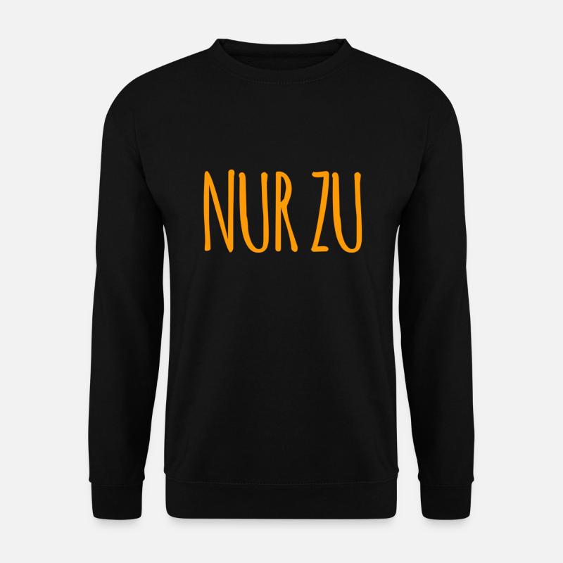 sei mutig - Unisex Pullover - Schwarz