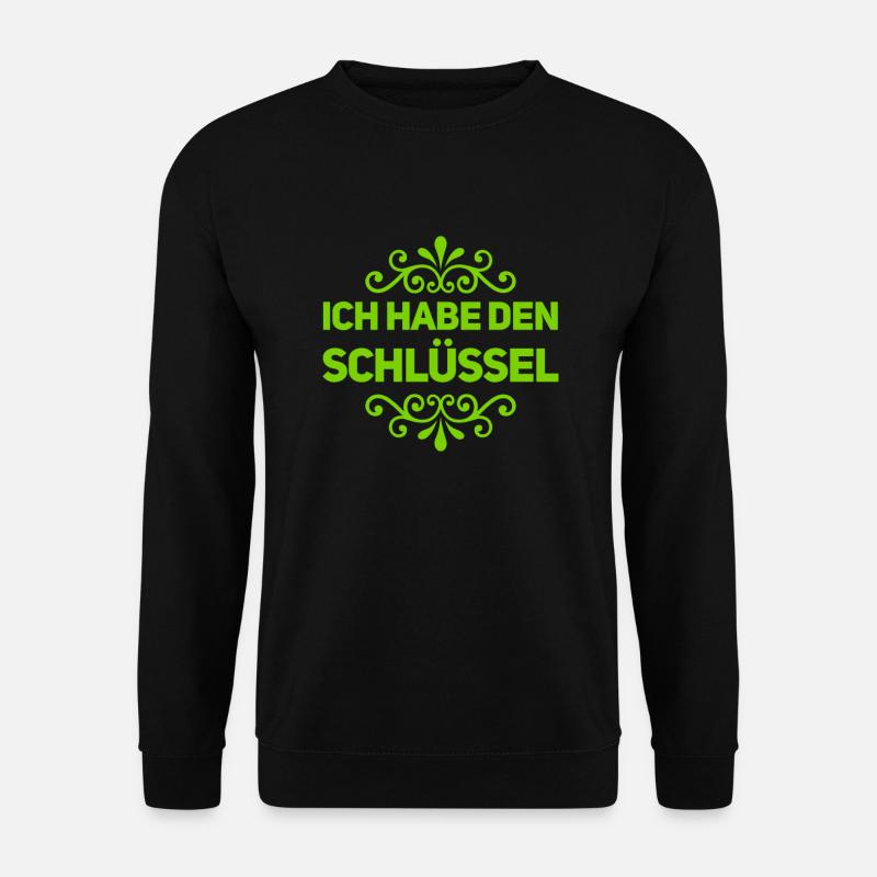 ich kann rein - Unisex Pullover - Schwarz