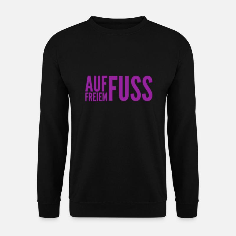 die Freiheit ist toll - Unisex Pullover - Schwarz