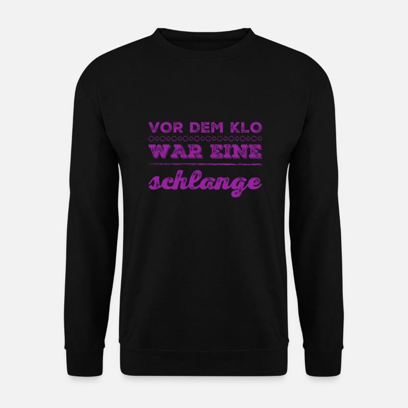 ich habe länger gebraucht - Unisex Pullover - Schwarz