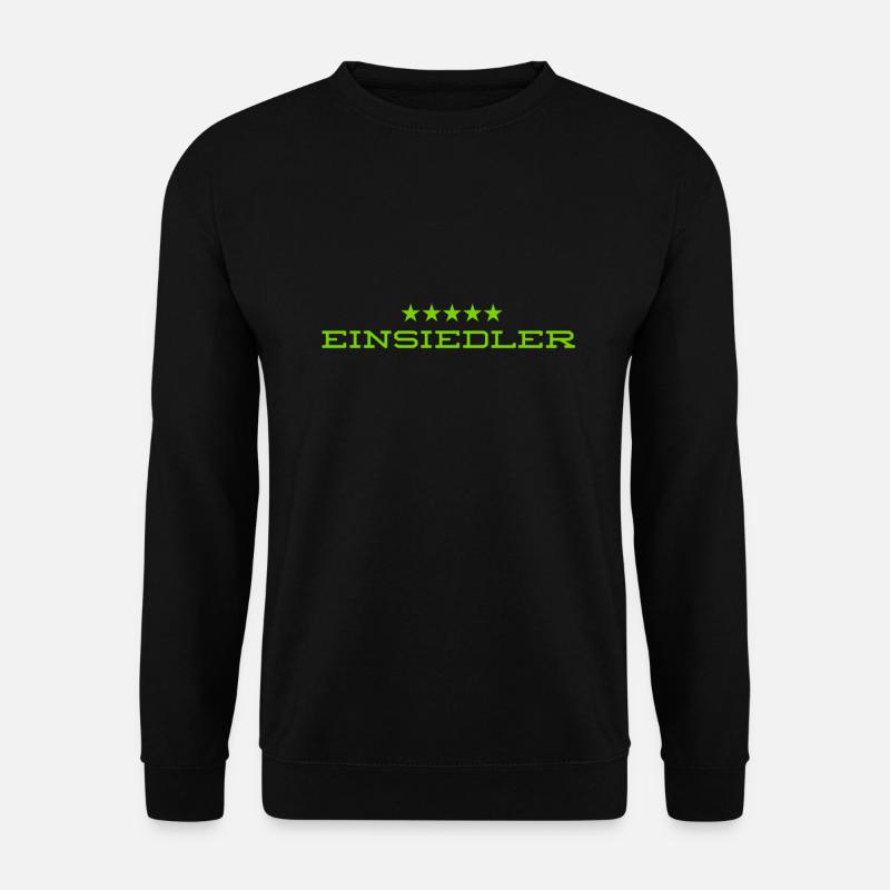 ich mag die Stille - Unisex Pullover - Schwarz