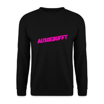 ich bin schlau - Unisex Pullover - Schwarz - Vorne - Alina (178cm) & Michal (187cm)