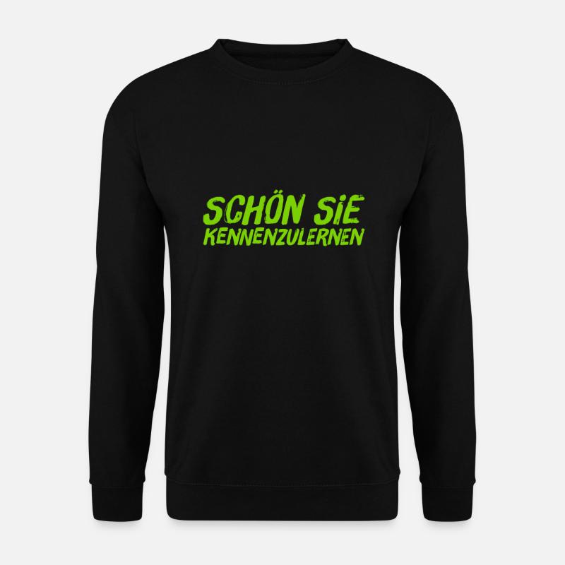 ich mag sie - Unisex Pullover - Schwarz