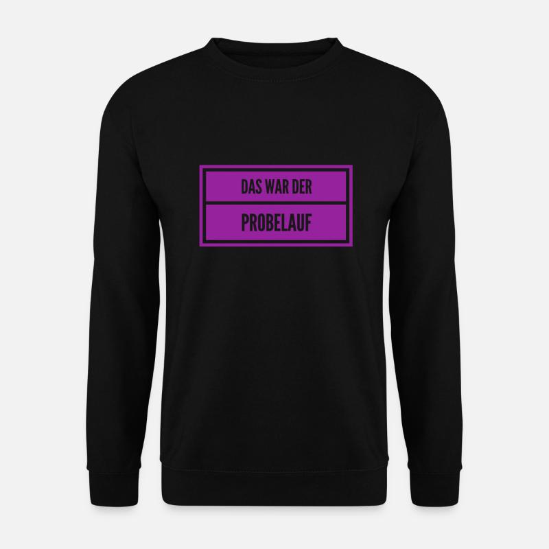 Teststrategie - Unisex Pullover - Schwarz