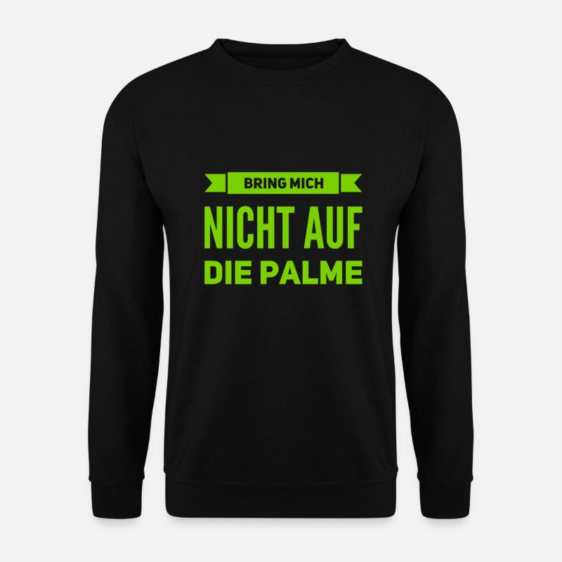 bleib locker - Unisex Pullover - Schwarz