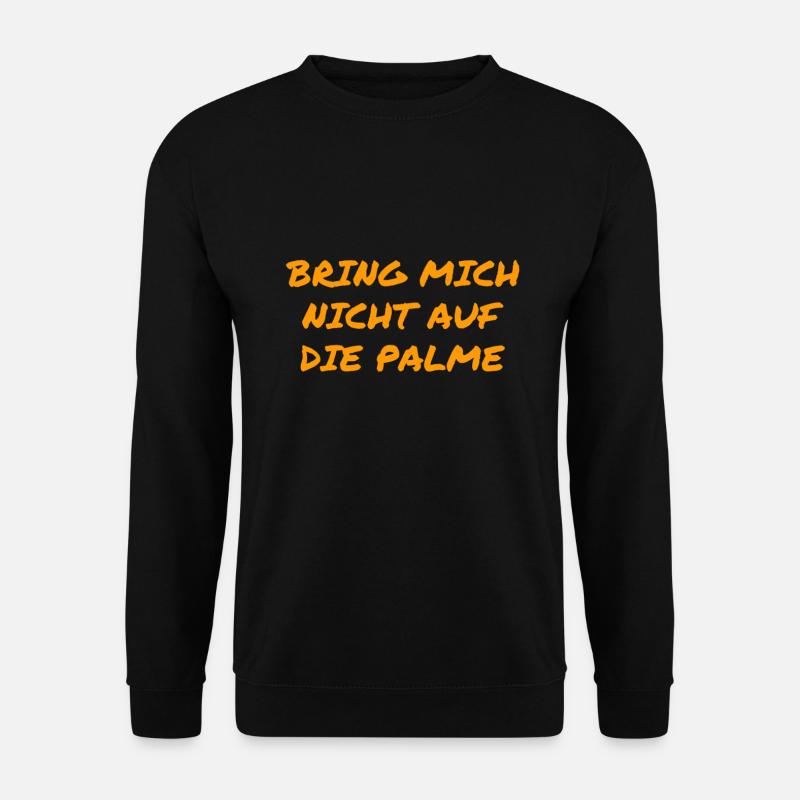 bleib ruhig - Unisex Pullover - Schwarz