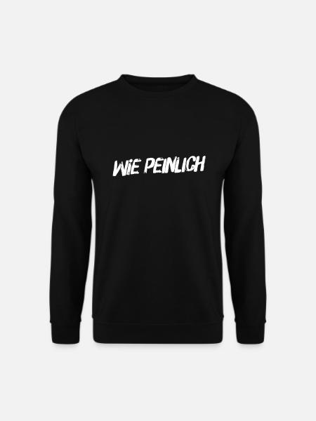 das ist mir peinlich - Unisex Pullover - Schwarz