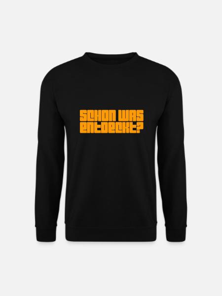 ich will was entdecken - Unisex Pullover - Schwarz