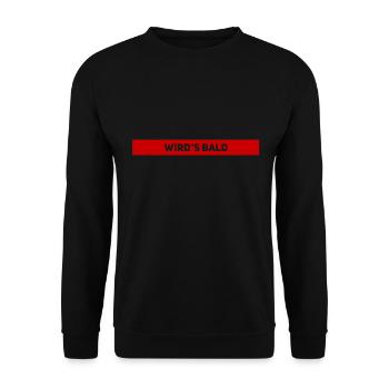 mach schon - Unisex Pullover - Schwarz - Vorne - Alina (178cm) & Michal (187cm)